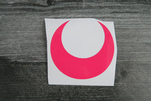 Load image into Gallery viewer, Moon Phase Sailor Moon Boho Cresent Moon decal pink