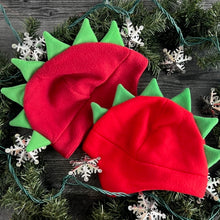 Load image into Gallery viewer, Christmas Dragon Fleece Hat