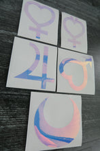 Load image into Gallery viewer, SET of 5 - Inner Planet - Decals/Stickers