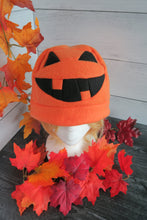 Load image into Gallery viewer, Jack o'Lantern Fleece Hat
