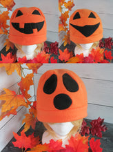 Load image into Gallery viewer, Jack o'Lantern Fleece Hat