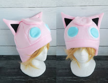 Load image into Gallery viewer, Pokemon Jigglypuff cosplay costume hat Halloween costume Wigglytuff Igglybuff shiny Jigglypuff