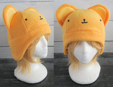Load image into Gallery viewer, Gold Lion Fleece Hat