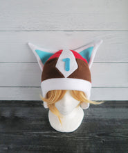 Load image into Gallery viewer, Kid Cat Animal Crossing cosplay costume Cat Fleece Hat New Horizons
