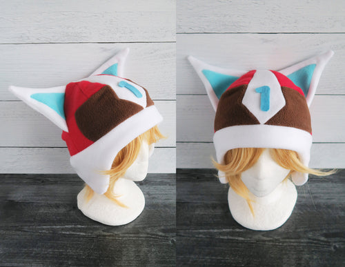 Kid Cat Animal Crossing cosplay costume Cat Fleece Hat New Horizons