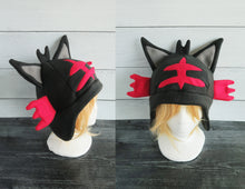 Load image into Gallery viewer, Pokemon Litten cosplay costume hat Halloween costume Incineroar Torracat shiny Litten