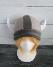 Load image into Gallery viewer, Custom Vikings Helmet Fleece Hat