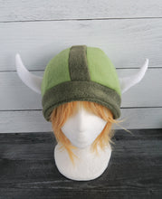 Load image into Gallery viewer, Custom Vikings Helmet Fleece Hat