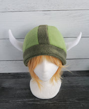 Load image into Gallery viewer, Custom Vikings Helmet Fleece Hat