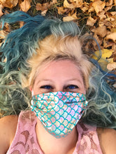 Load image into Gallery viewer, Mermaid Face Mask - Washable