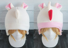 Load image into Gallery viewer, Merengue Animal Crossing cosplay costume Rhino Fleece Hat New Horizons