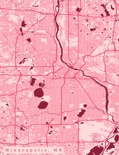 Load image into Gallery viewer, Custom City Map Print