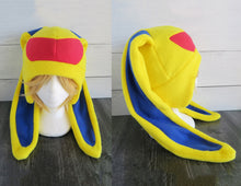 Load image into Gallery viewer, Mira Animal Crossing cosplay costume Bunny Fleece Hat New Horizons