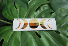 Load image into Gallery viewer, 5 Moon Phase Sailor Moon Boho Cresent Moon decal gold