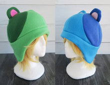 Load image into Gallery viewer, Murphy Animal Crossing cosplay costume Bear Fleece Hat New Horizons Kody Animal Crossing