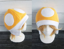 Load image into Gallery viewer, Mushroom and Toad Fleece Hat