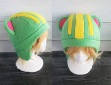 Load image into Gallery viewer, Nibbles Animal Crossing cosplay costume Squirrel Fleece Hat New Horizons