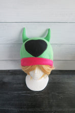 Load image into Gallery viewer, Heart Horn Fleece Hat