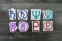 Load image into Gallery viewer, Individual Planet Symbol - Decal/Sticker