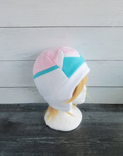 Load image into Gallery viewer, Pink Space Helmet Fleece Hat
