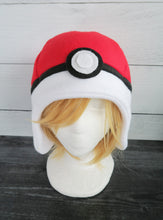 Load image into Gallery viewer, Pokemon pokeball costume cosplay hat Halloween costume Sun and Moon