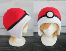 Load image into Gallery viewer, Pokemon pokeball costume cosplay hat Halloween costume Sun and Moon