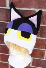 Load image into Gallery viewer, Punchy Animal Crossing cosplay costume Cat Fleece Hat New Horizons