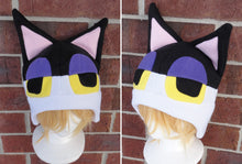 Load image into Gallery viewer, Punchy Animal Crossing cosplay costume Cat Fleece Hat New Horizons