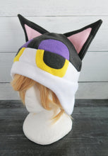 Load image into Gallery viewer, Punchy Animal Crossing cosplay costume Cat Fleece Hat New Horizons