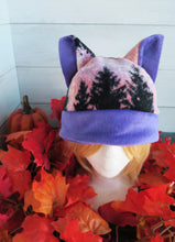 Load image into Gallery viewer, Deep Woods Cat Fleece Hat - Sherpa Hat
