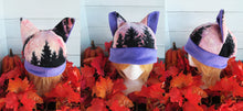 Load image into Gallery viewer, Deep Woods Cat Fleece Hat - Sherpa Hat