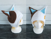Load image into Gallery viewer, Purl Animal Crossing cosplay costume Cat Fleece Hat New Horizons