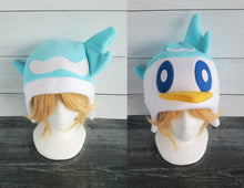 Load image into Gallery viewer, Pokemon Quaxly cosplay costume hat Halloween costume Quaxwell Quaquaval shiny Quaxly