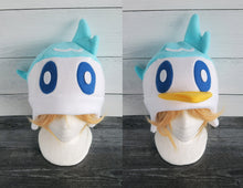 Load image into Gallery viewer, Pokemon Quaxly cosplay costume hat Halloween costume Quaxwell Quaquaval shiny Quaxly