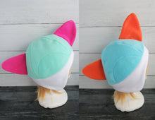 Load image into Gallery viewer, Pokemon Ralts cosplay costume hat Halloween costume Gardevoir Gallade shiny Ralts