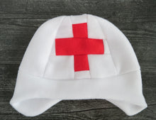 Load image into Gallery viewer, Swiss Flag Fleece Hat
