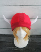 Load image into Gallery viewer, Custom Vikings Helmet Fleece Hat