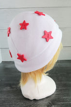 Load image into Gallery viewer, Star Fleece Hat - Plastic Stars