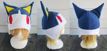 Load image into Gallery viewer, Rover Animal Crossing cosplay costume Cat Fleece Hat New Horizons