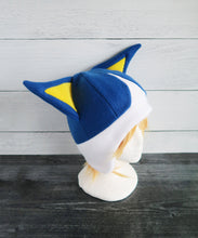 Load image into Gallery viewer, Rover Animal Crossing cosplay costume Cat Fleece Hat New Horizons