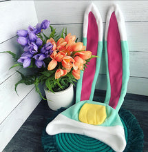 Load image into Gallery viewer, Sasha Animal Crossing cosplay costume Bunny Fleece Hat New Horizons