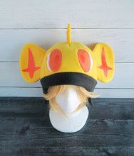 Load image into Gallery viewer, Yellow-Blue Lion Fleece Hat