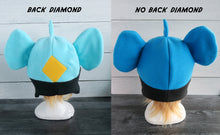 Load image into Gallery viewer, Yellow-Blue Lion Fleece Hat