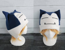 Load image into Gallery viewer, Pokemon Snorlax cosplay costume hat Halloween costume Munchlax shiny Snorlax