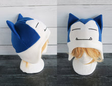 Load image into Gallery viewer, Pokemon Snorlax cosplay costume hat Halloween costume Munchlax shiny Snorlax