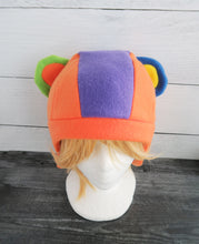 Load image into Gallery viewer, Stitches Animal Crossing cosplay costume Bear Fleece Hat New Horizons
