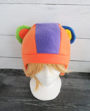 Load image into Gallery viewer, Stitches Animal Crossing cosplay costume Bear Fleece Hat New Horizons