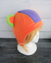 Load image into Gallery viewer, Stitches Animal Crossing cosplay costume Bear Fleece Hat New Horizons
