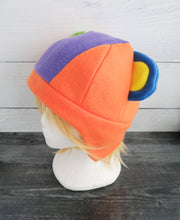 Load image into Gallery viewer, Stitches Animal Crossing cosplay costume Bear Fleece Hat New Horizons