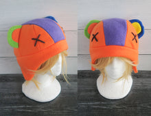 Load image into Gallery viewer, Stitches Animal Crossing cosplay costume Bear Fleece Hat New Horizons